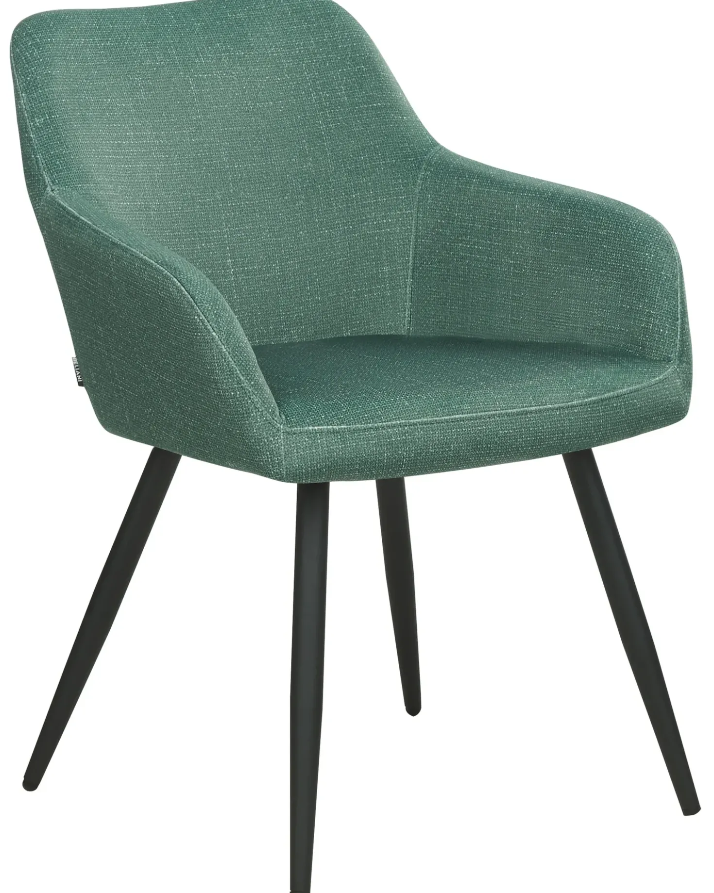 Set di 2 sedie da pranzo CASMALIA Velluto Verde scuro