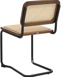 Set di 2 sedie da pranzo CORDOVA Rattan Marrone