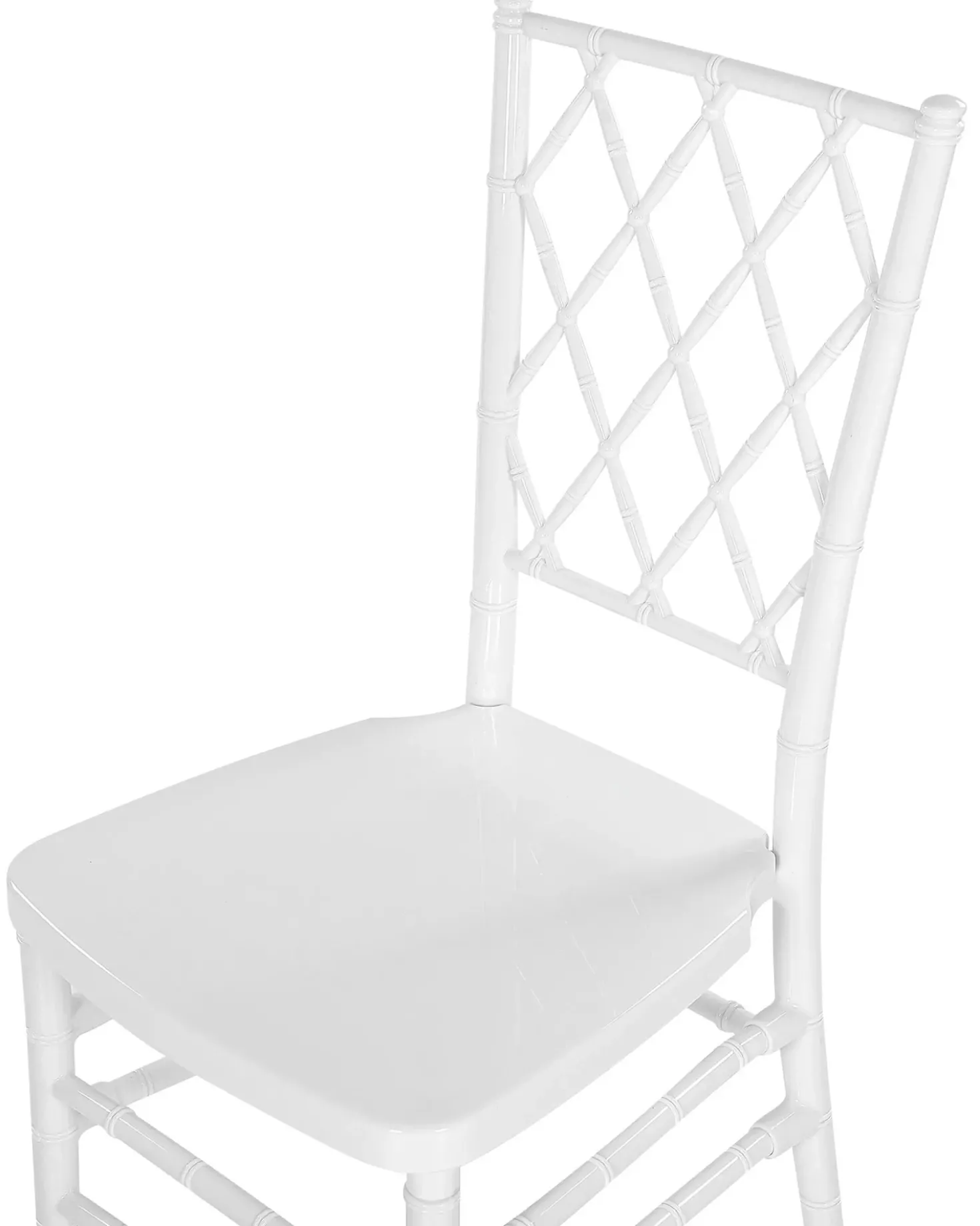 Set di 2 sedie da pranzo CLARION Bianco