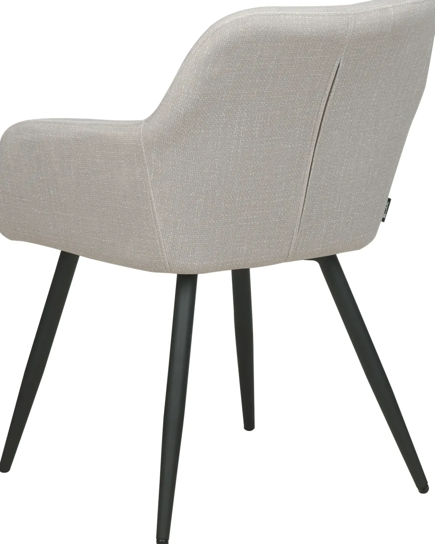 Set di 2 sedie da pranzo CASMALIA Velluto Tortora