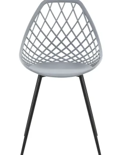 Set di 2 sedie da pranzo CANTON Grigio chiaro