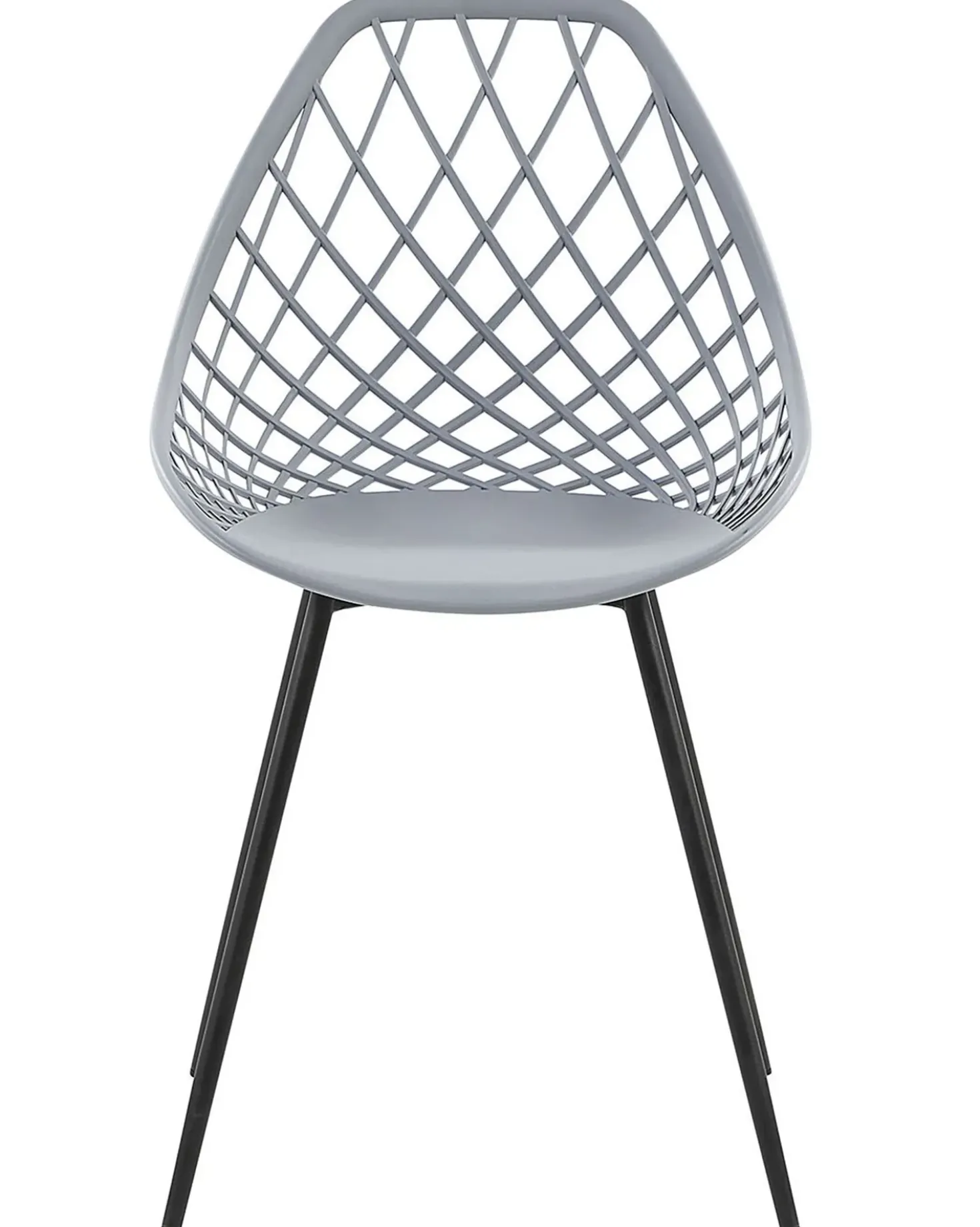 Set di 2 sedie da pranzo CANTON Grigio chiaro