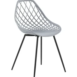 Set di 2 sedie da pranzo CANTON Grigio chiaro