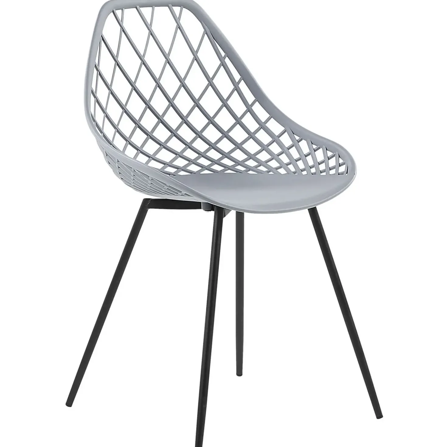 Set di 2 sedie da pranzo CANTON Grigio chiaro