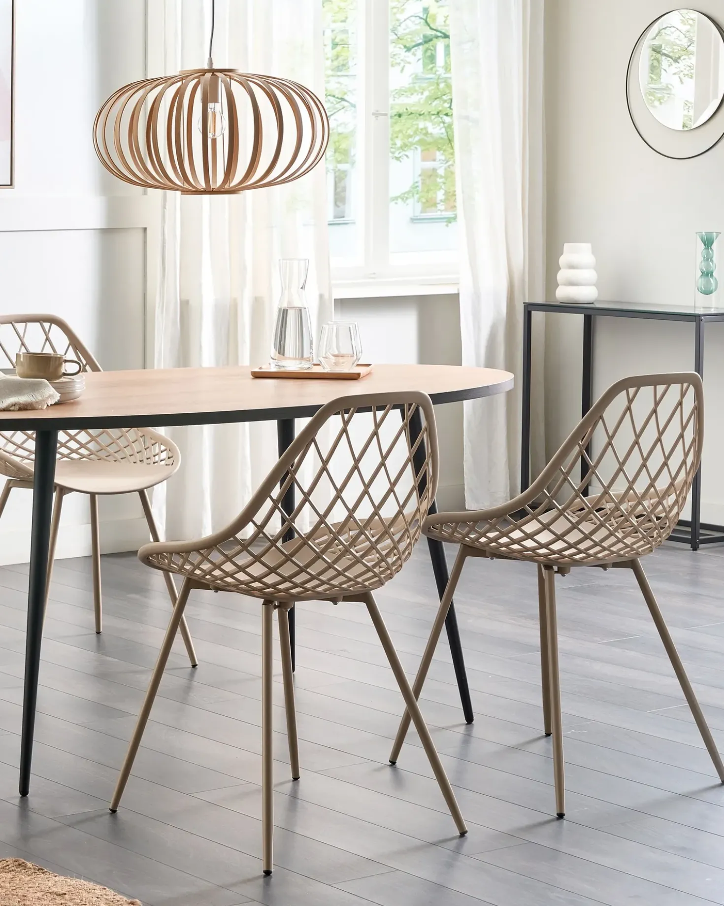 Set di 2 sedie da pranzo CANTON II Beige