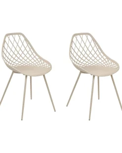 Set di 2 sedie da pranzo CANTON II Beige