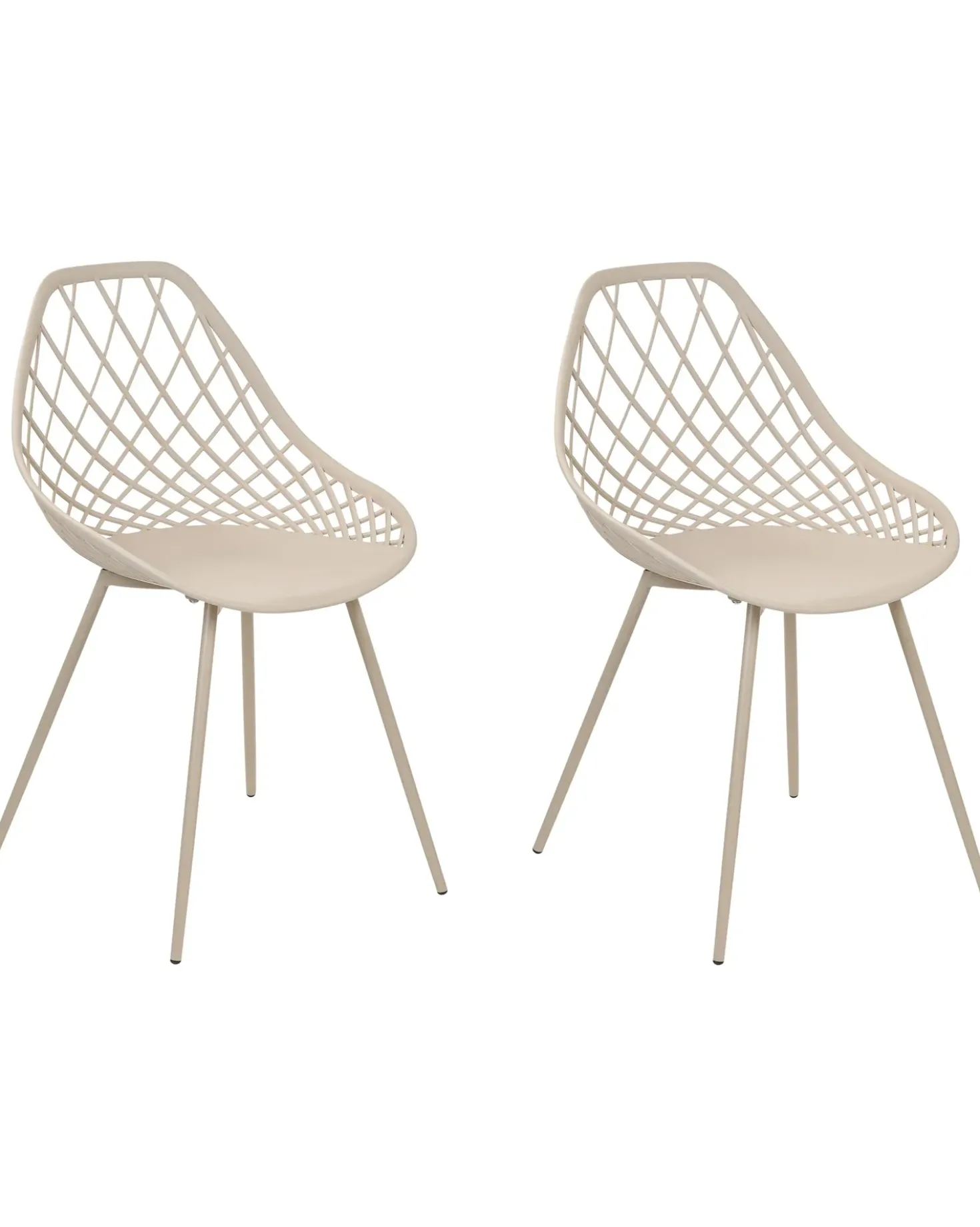 Set di 2 sedie da pranzo CANTON II Beige
