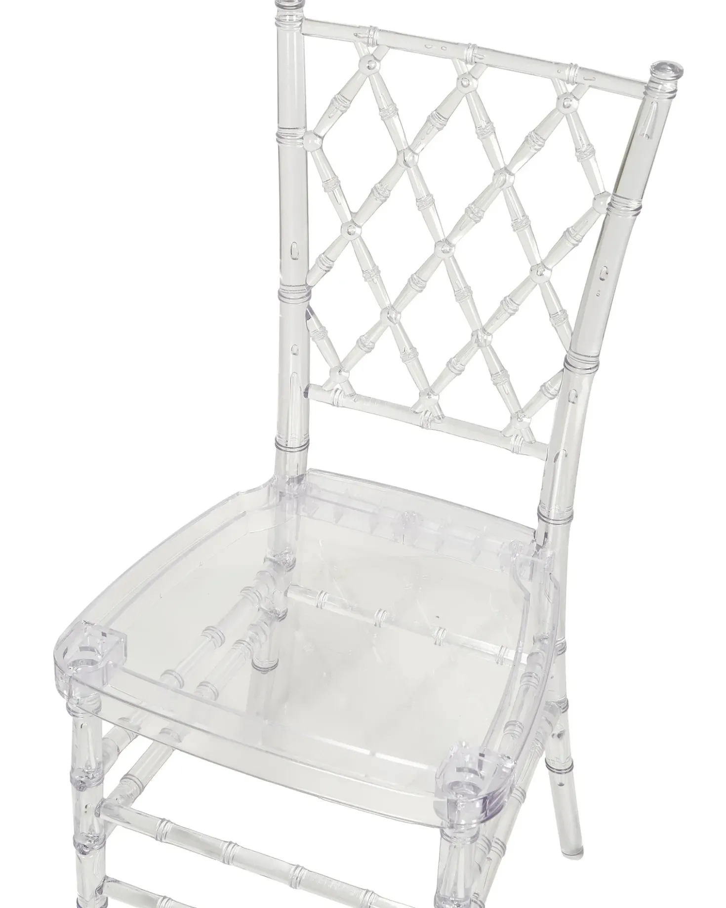 Set di 2 sedie da pranzo CLARION Trasparente