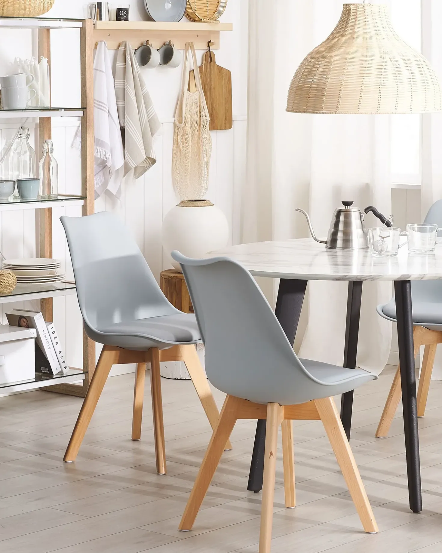 Set di 2 sedie da pranzo DAKOTA II Grigio