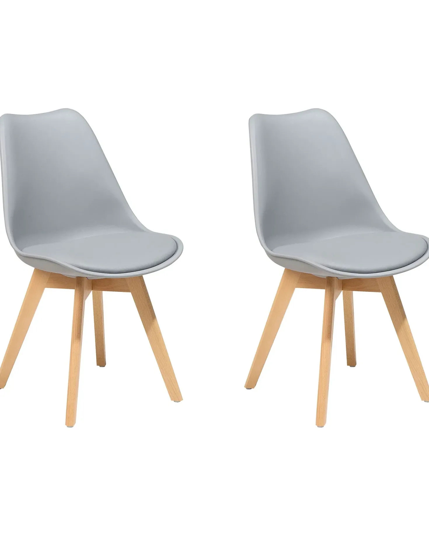 Set di 2 sedie da pranzo DAKOTA II Grigio