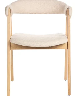 Set di 2 sedie da pranzo DAY Bouclé Marrone chiaro/Beige