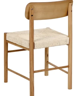 Set di 2 sedie da pranzo DIGNE Legno Marrone