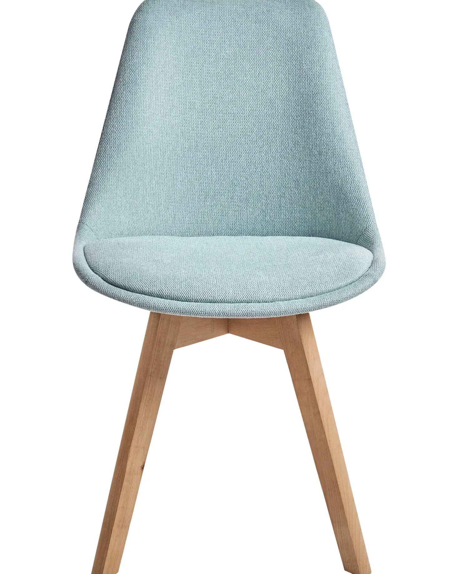 Set di 2 sedie da pranzo DAKOTA II Tessuto Verde menta