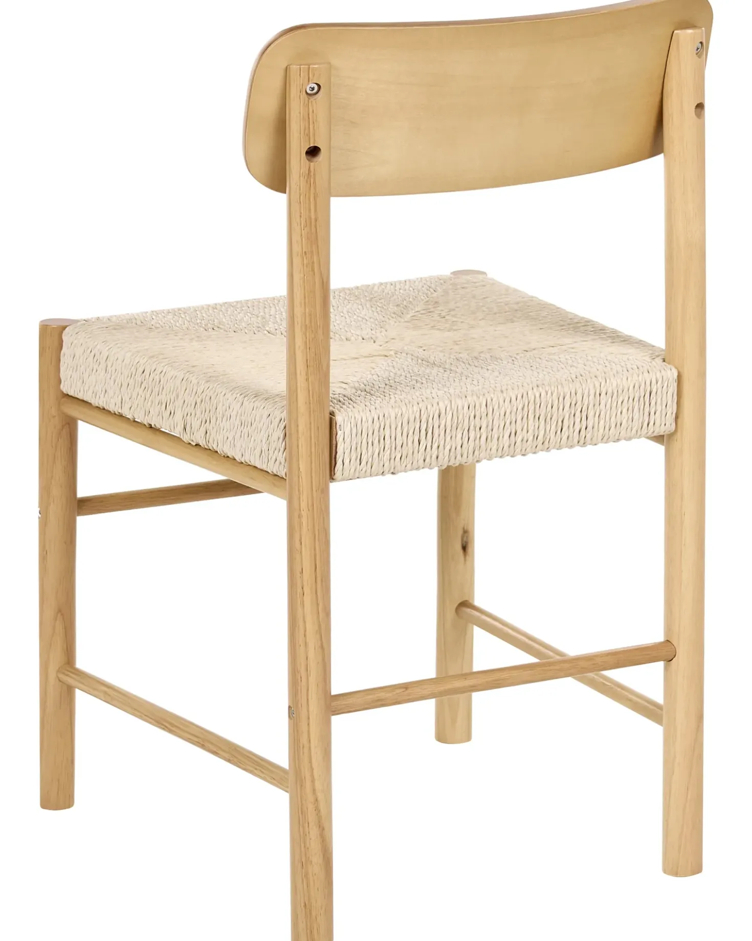 Set di 2 sedie da pranzo DIGNE Legno Marrone chiaro