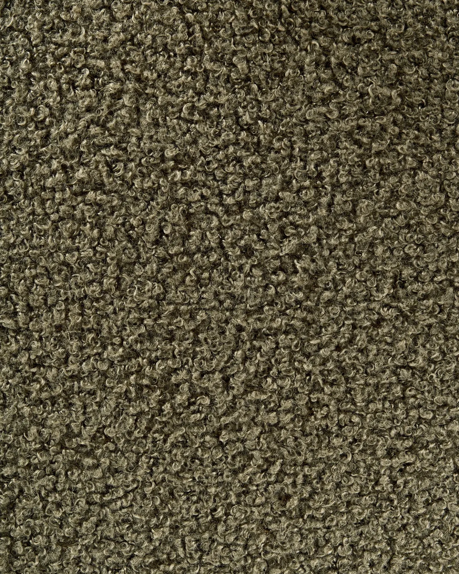 Set di 2 sedie da pranzo DAY Bouclé Marrone scuro/Verde