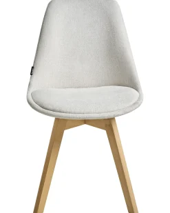 Set di 2 sedie da pranzo DAKOTA II Tessuto Bianco sporco