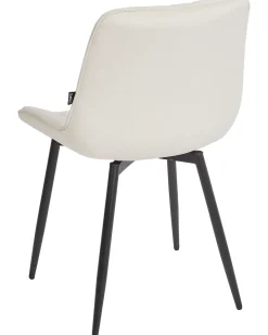 Set di 2 sedie da pranzo DUBROVNIK Velluto Beige chiaro
