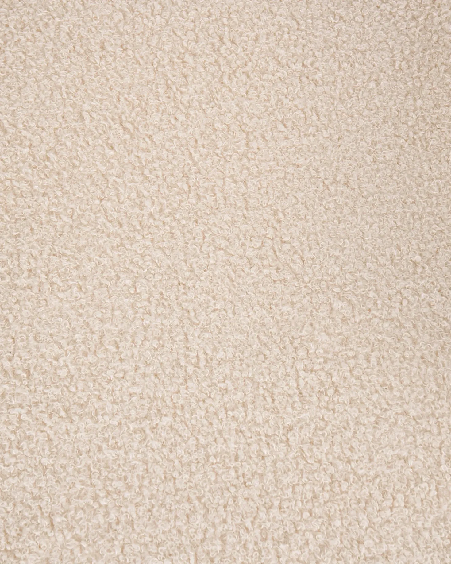 Set di 2 sedie da pranzo DALBO Bouclé Marrone scuro/Bianco sporco