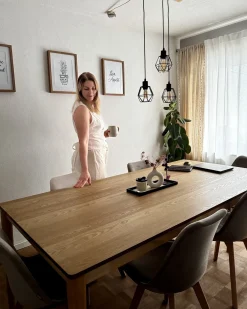 Set di 2 sedie da pranzo DAKOTA II Velluto Tortora