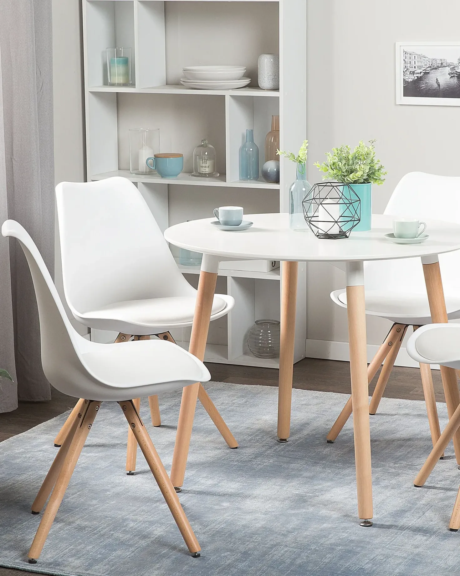 Set di 2 sedie da pranzo DAKOTA Bianco