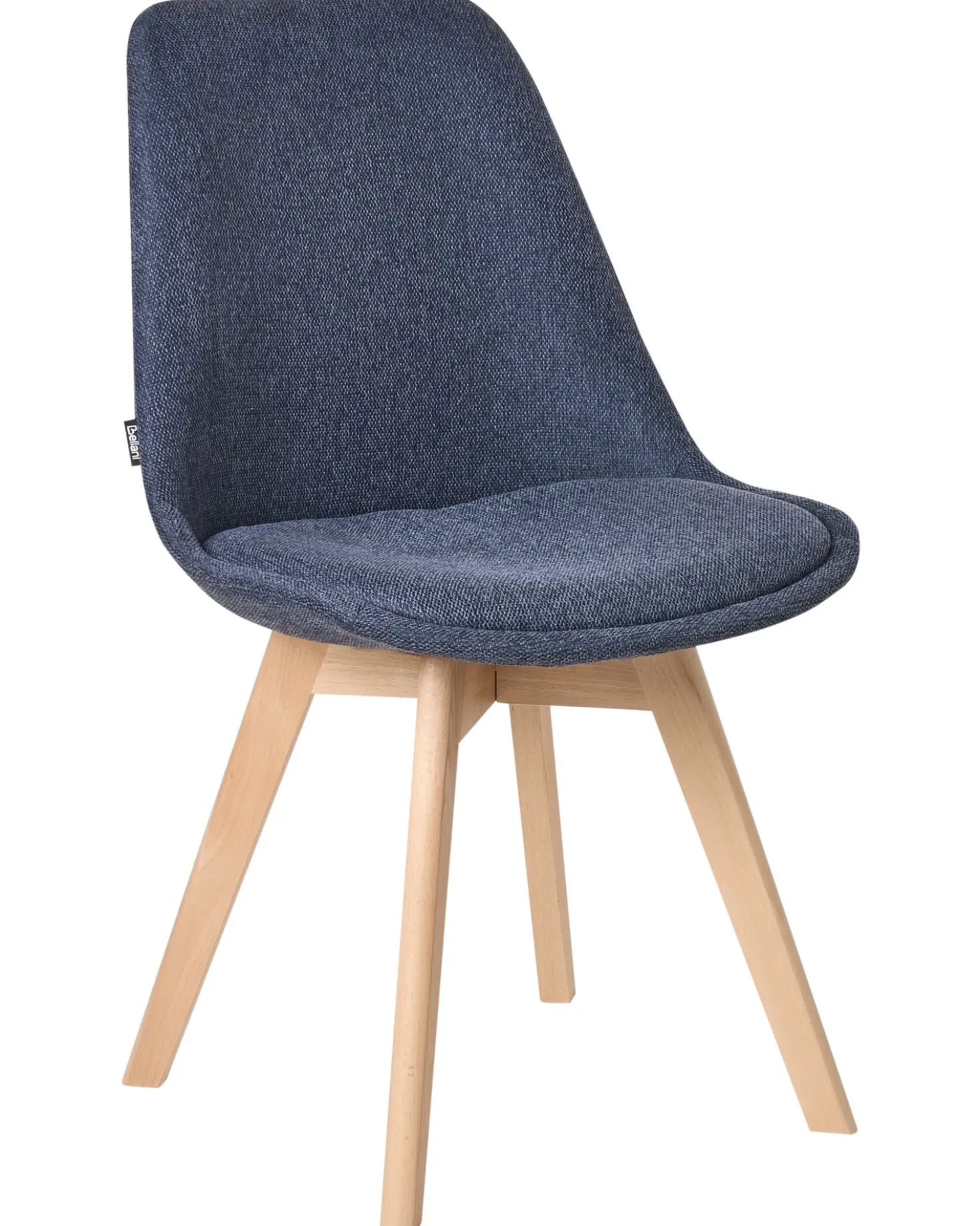 Set di 2 sedie da pranzo DAKOTA II Tessuto Blu scuro