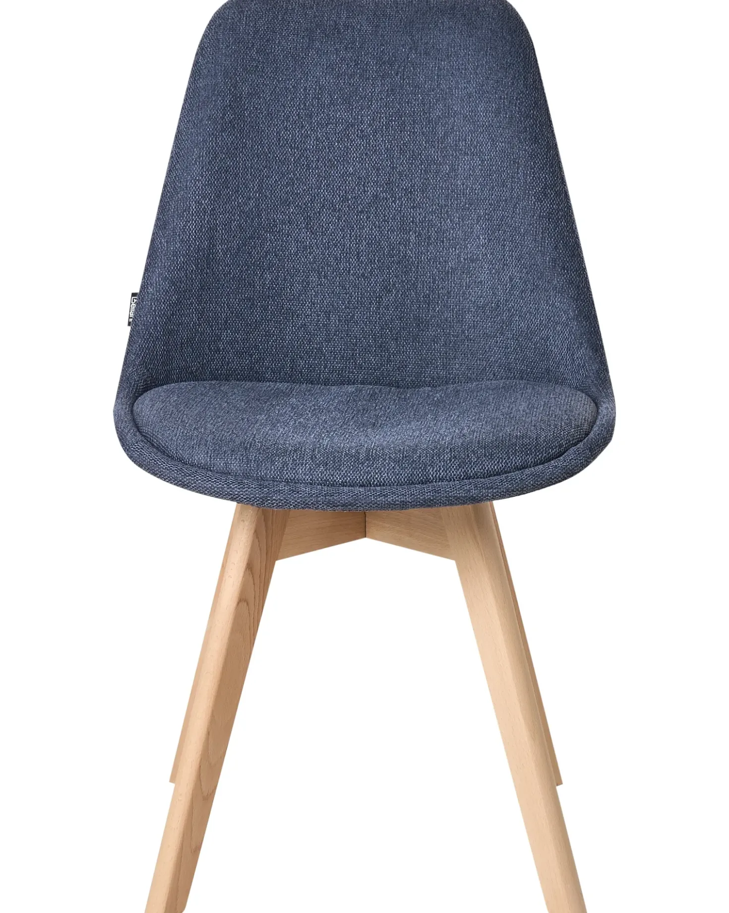 Set di 2 sedie da pranzo DAKOTA II Tessuto Blu scuro