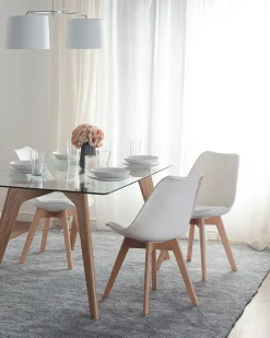 Set di 2 sedie da pranzo DAKOTA II Bianco