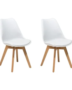 Set di 2 sedie da pranzo DAKOTA II Bianco