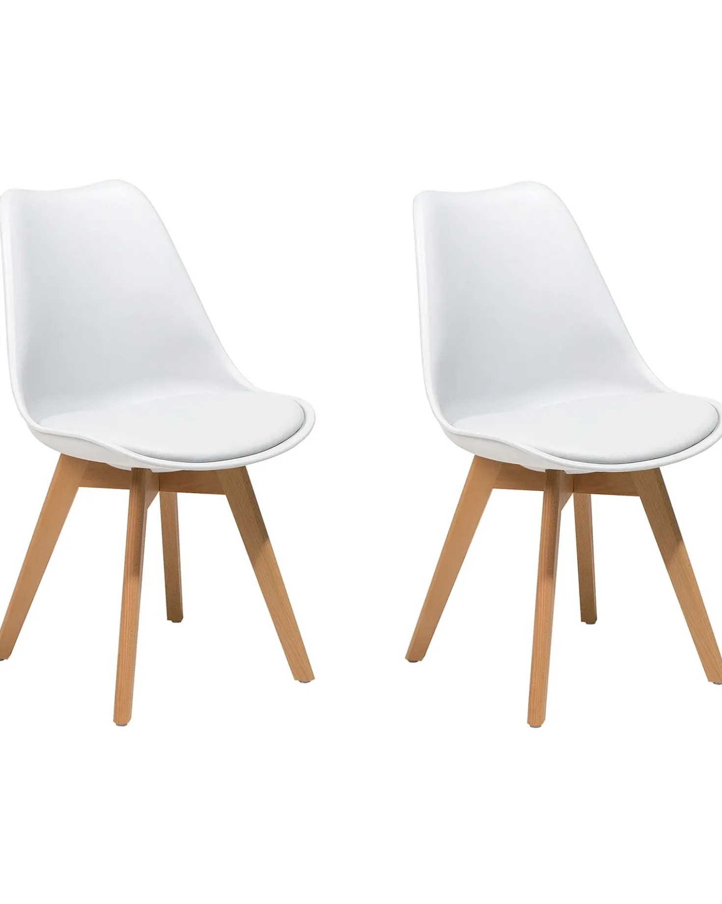 Set di 2 sedie da pranzo DAKOTA II Bianco