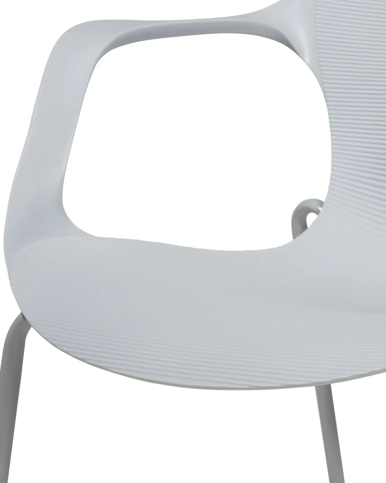 Set di 2 sedie da pranzo ELBERT Grigio chiaro
