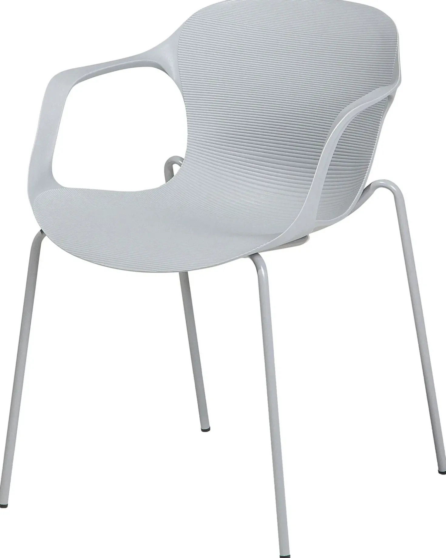 Set di 2 sedie da pranzo ELBERT Grigio chiaro