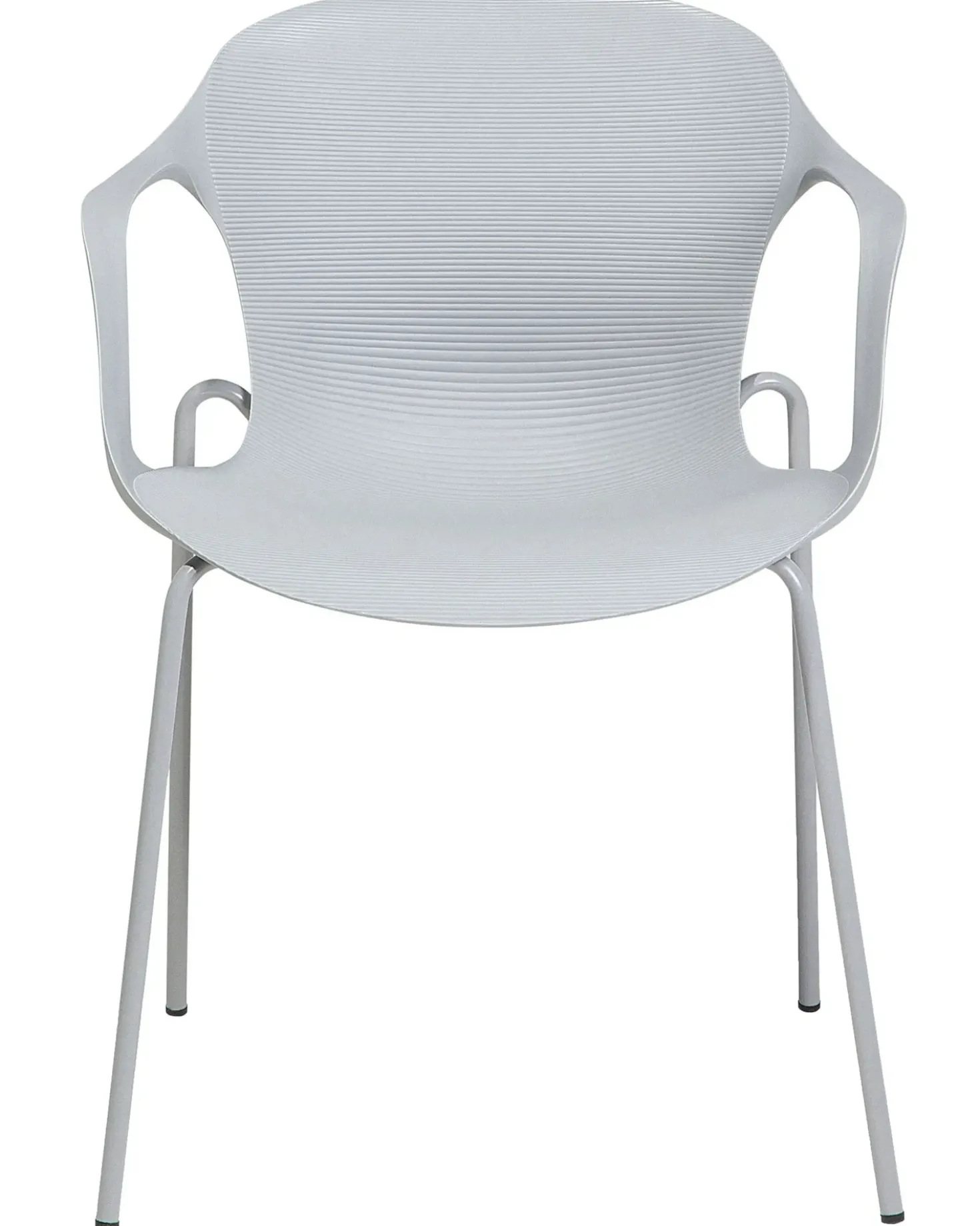 Set di 2 sedie da pranzo ELBERT Grigio chiaro