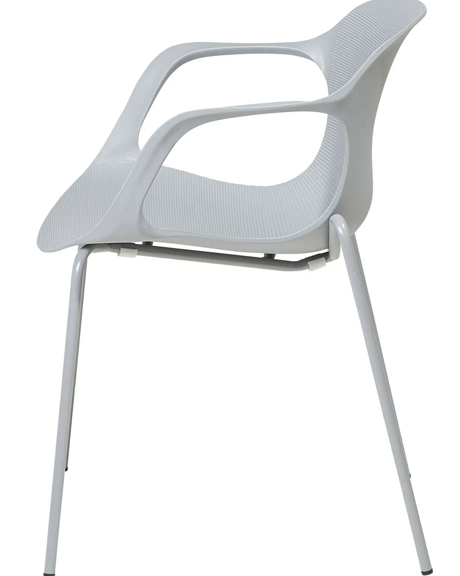Set di 2 sedie da pranzo ELBERT Grigio chiaro