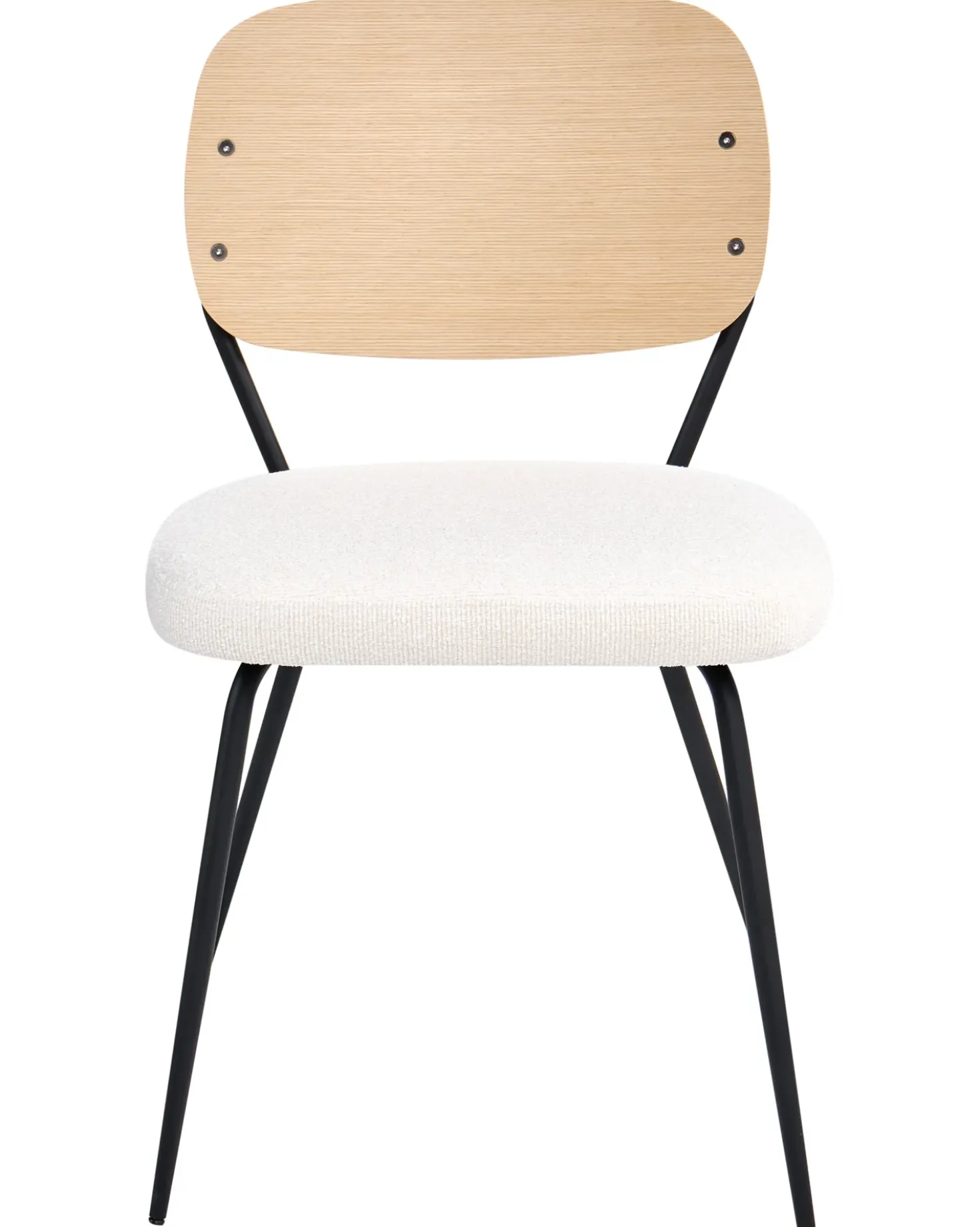 Set di 2 sedie da pranzo EILEEN Bianco sporco