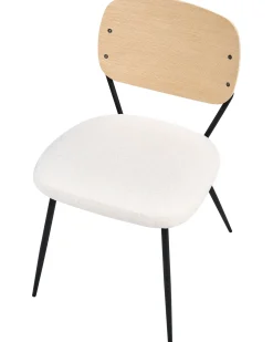 Set di 2 sedie da pranzo EILEEN Bianco sporco