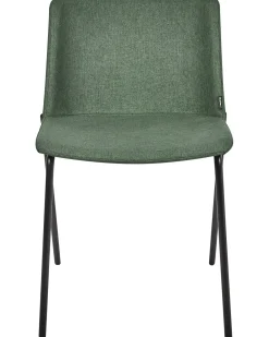 Set di 2 sedie da pranzo ESBON Tessuto Verde scuro