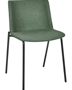 Set di 2 sedie da pranzo ESBON Tessuto Verde scuro