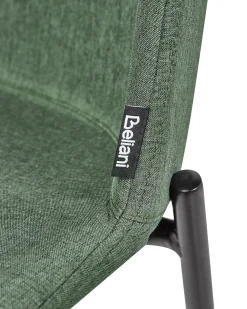 Set di 2 sedie da pranzo ESBON Tessuto Verde scuro