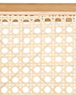 Set di 2 sedie da pranzo EDINA Tessuto Marrone chiaro/Beige