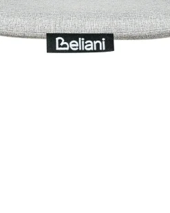Set di 2 sedie da pranzo ELMA Tessuto Grigio chiaro