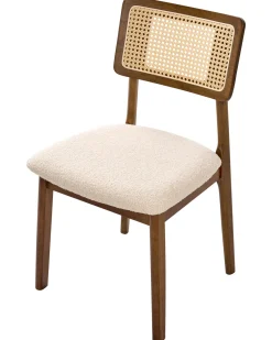 Set di 2 sedie da pranzo EMBAR Legno Marrone