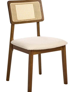 Set di 2 sedie da pranzo EMBAR Legno Marrone