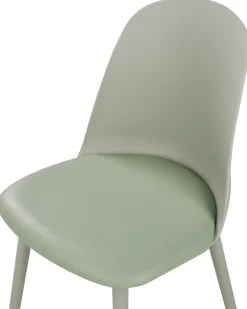 Set di 2 sedie da pranzo FOMBY Verde chiaro