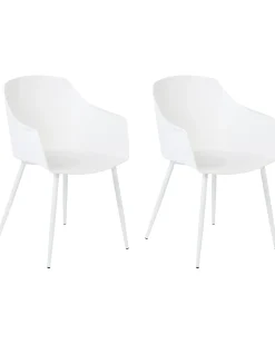 Set di 2 sedie da pranzo FONDA Bianco