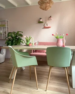 Set di 2 sedie da pranzo FONDA II Verde chiaro