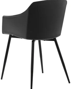 Set di 2 sedie da pranzo FONDA Nero