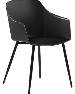 Set di 2 sedie da pranzo FONDA Nero