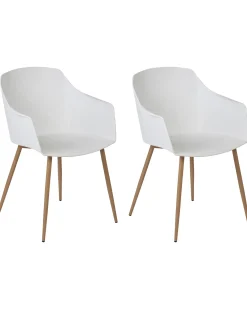 Set di 2 sedie da pranzo FONDA II Bianco