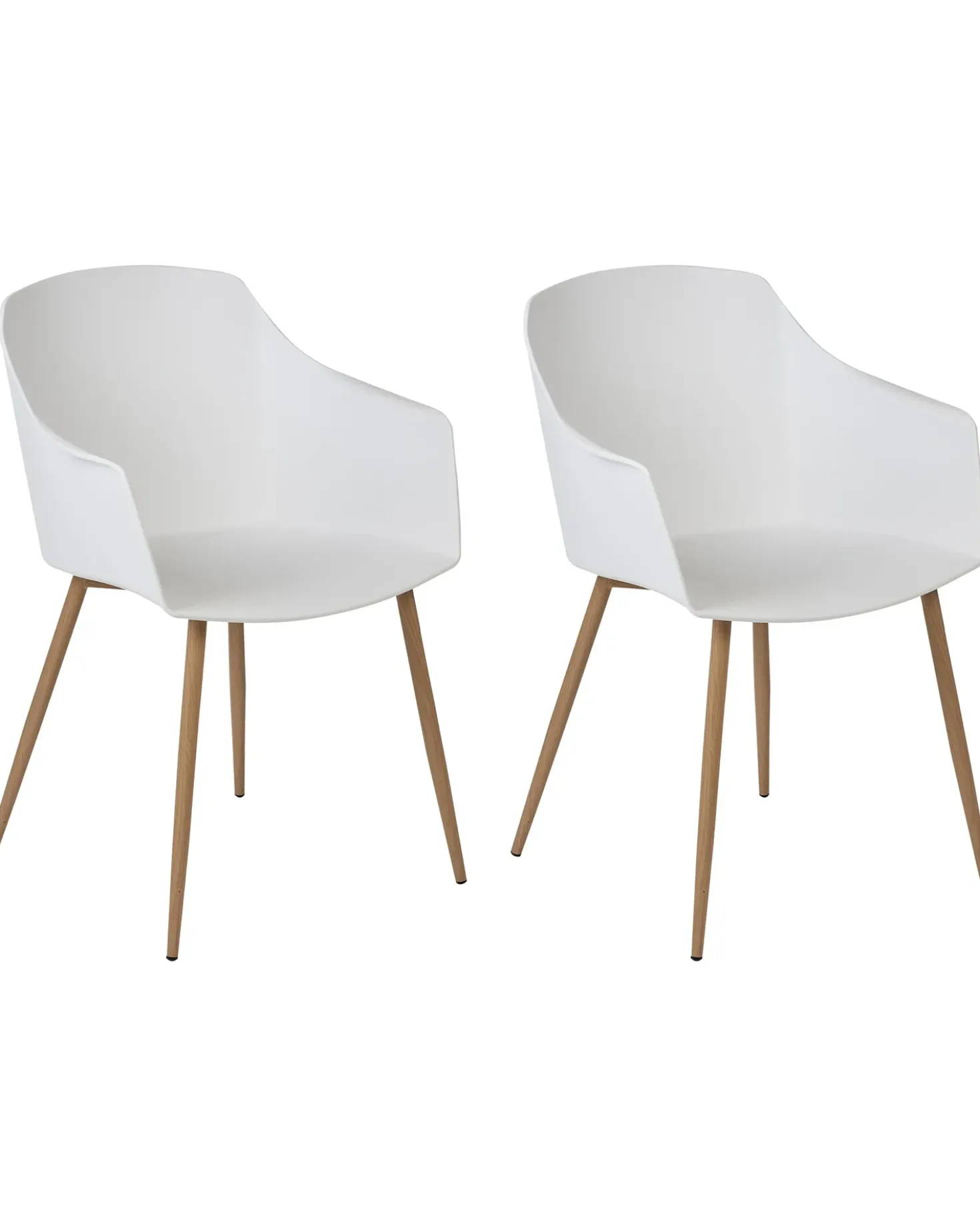 Set di 2 sedie da pranzo FONDA II Bianco
