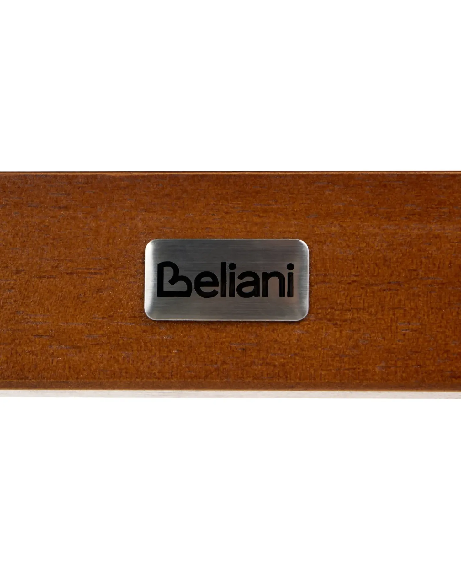 Set di 2 sedie da pranzo FALLON Legno Marrone/Beige chiaro
